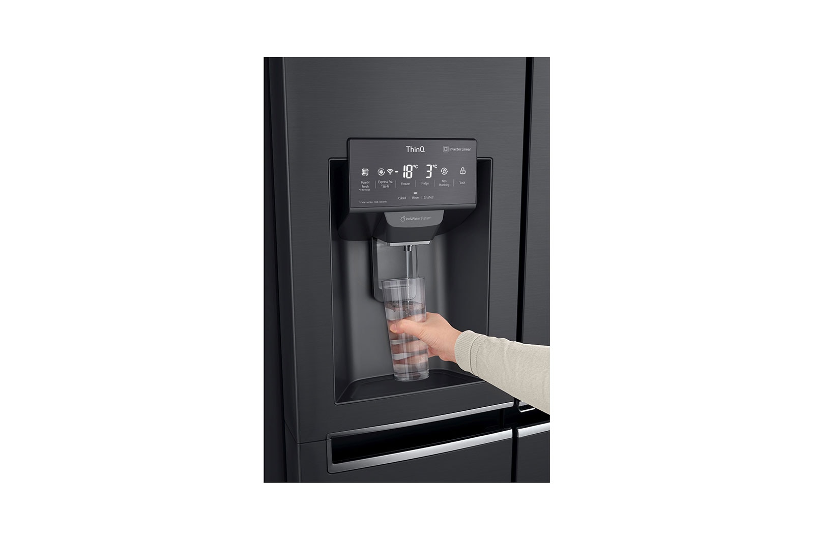 LG Lodówko-zamrażarka LG Side-by-Side Door-in-Door ThinQ GSJ961MCCZ, GSJ961MCCZ