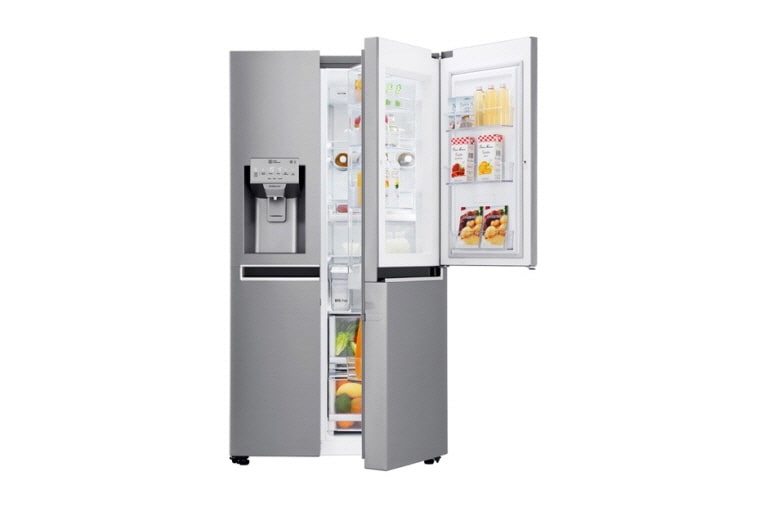 LG Lodówko-zamrażarka LG Side-by-Side InstaView Door-in-Door GSJ961PZBV, GSJ961PZBV
