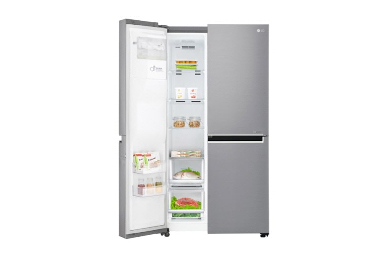 LG Lodówko-zamrażarka LG Side-by-Side InstaView Door-in-Door GSJ961PZBV, GSJ961PZBV