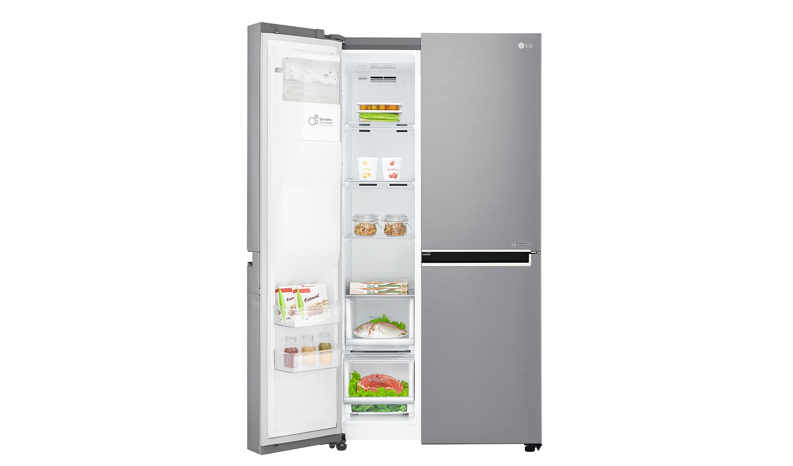 Lodówko-zamrażarka LG Side-by-Side Door-in-Door ThinQ 625L
