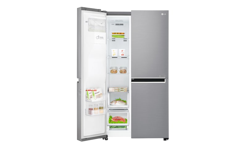 LG Lodówko-zamrażarka LG Side-by-Side Door-in-Door ThinQ 625L GSJ961PZBZ, GSJ961PZBZ
