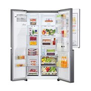 LG Lodówko-zamrażarka LG Side-by-Side LG  | 630L | Total No Frost | DoorCooling+™ | srebrna | GSJV31DSXF, GSJV31DSXF