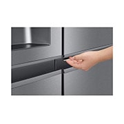 LG Lodówko-zamrażarka LG Side-by-Side LG  | 630L | Total No Frost | DoorCooling+™ | srebrna | GSJV31DSXF, GSJV31DSXF