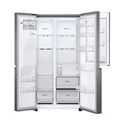 LG Lodówko-zamrażarka LG Side-by-Side LG  | 630L | Total No Frost | DoorCooling+™ | srebrna | GSJV31DSXF, GSJV31DSXF