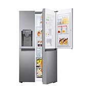 LG Lodówko-zamrażarka LG Side-by-Side LG  | 630L | Total No Frost | DoorCooling+™ | srebrna | GSJV31DSXF, GSJV31DSXF