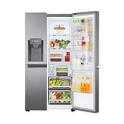 LG Lodówko-zamrażarka LG Side-by-Side LG  | 630L | Total No Frost | DoorCooling+™ | srebrna | GSJV31DSXF, GSJV31DSXF