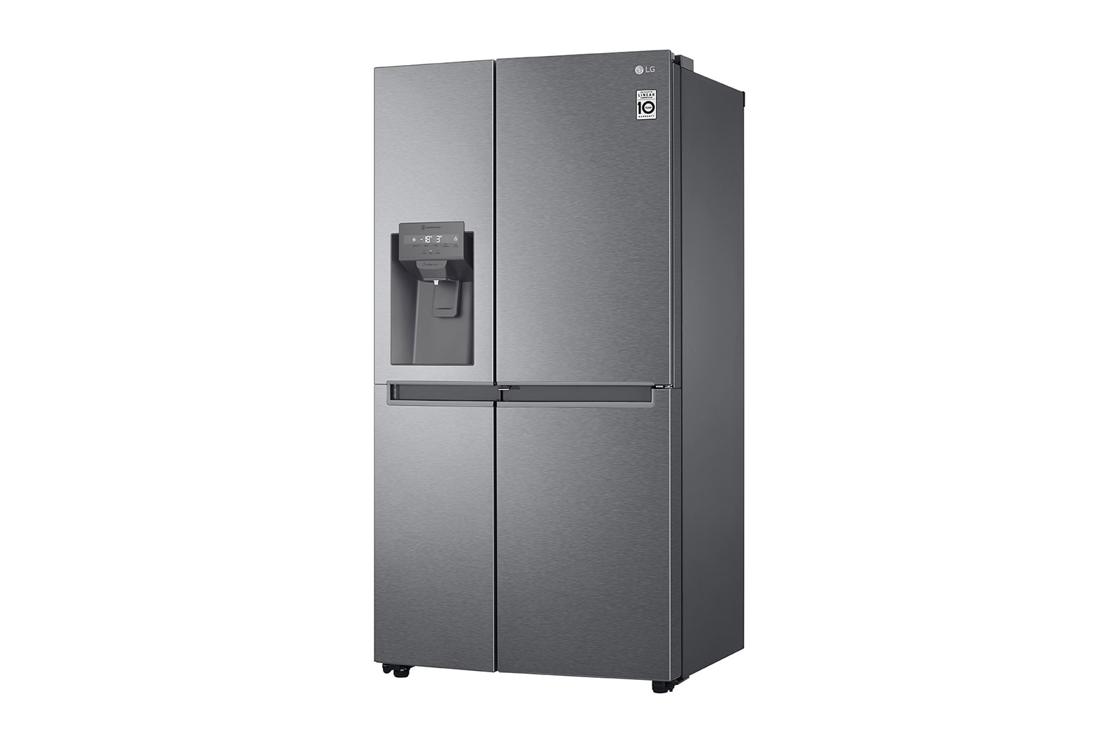 LG Lodówko-zamrażarka LG Side-by-Side LG  | 630L | Total No Frost | DoorCooling+™ | srebrna | GSJV31DSXF, GSJV31DSXF