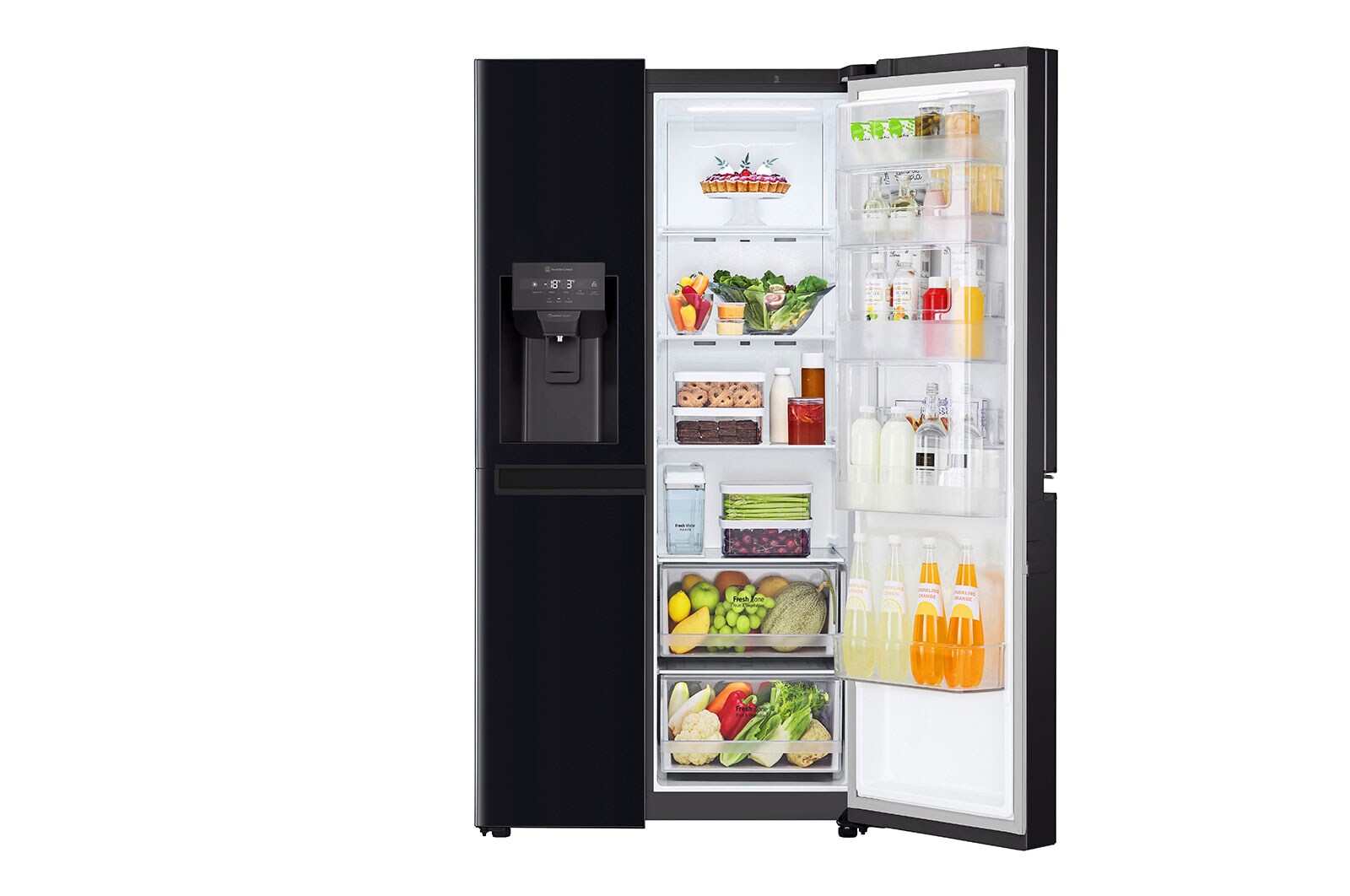 LG Lodówko-zamrażarka LG Side-by-Side Door-in-Door 630L GSJV31WBXF, GSJV31WBXF