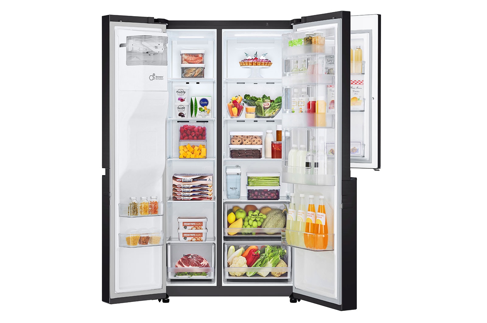 LG Lodówko-zamrażarka LG Side-by-Side Door-in-Door 630L GSJV31WBXF, GSJV31WBXF