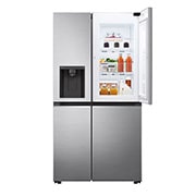 LG Lodówko-zamrażarka Side by side LG | Door-in-Door | srebrna | DoorCooling+™ | Total No Frost | 635 L | GSJV51PZTE, GSJV51PZTE