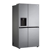 LG Lodówko-zamrażarka Side by side LG | Door-in-Door | srebrna | DoorCooling+™ | Total No Frost | 635 L | GSJV51PZTE, GSJV51PZTE