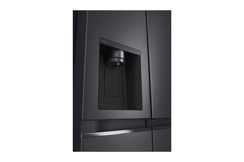 LG Lodówko-zamrażarka LG Side-by-Side | ciemny grafit mat | Door-in-Door | ThinQ | 635L | Total No Frost | GSJV70MCLE, GSJV70MCLE