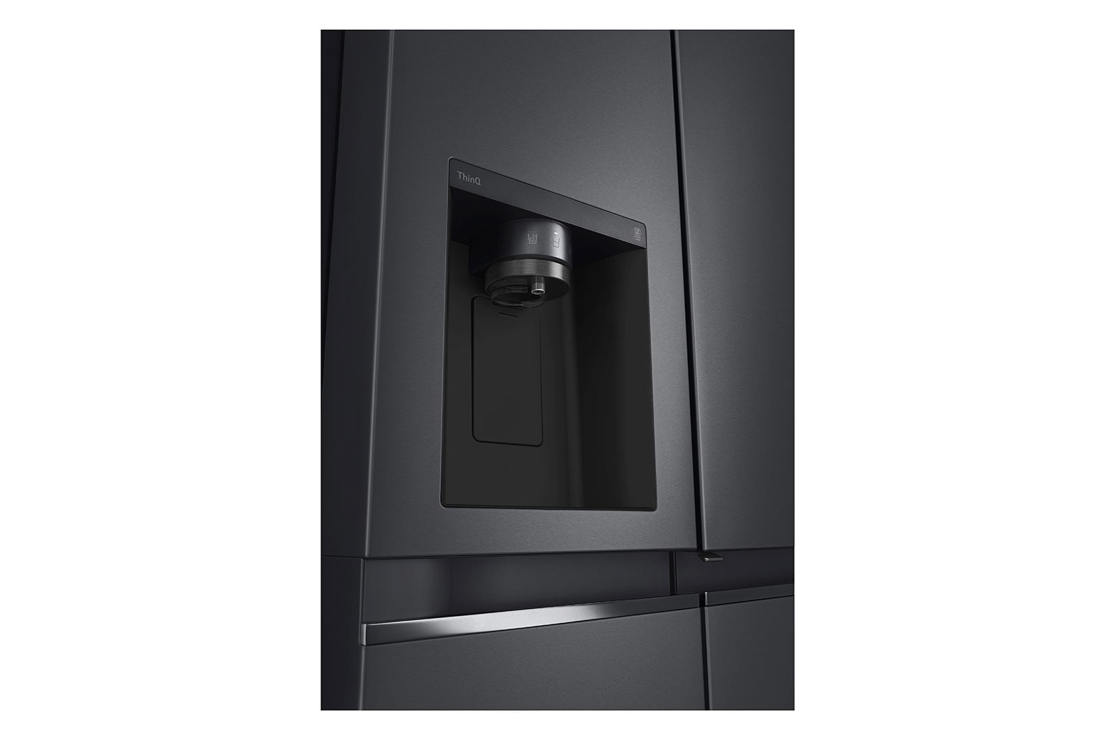 LG Lodówko-zamrażarka LG Side-by-Side | ciemny grafit mat  | Door-in-Door | ThinQ | 635L | Total No Frost | GSJV71MCTE, GSJV71MCTE