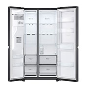 LG Lodówko-zamrażarka LG Side-by-Side | ciemny grafit mat  | Door-in-Door | ThinQ | 635L | Total No Frost | GSJV71MCTE, GSJV71MCTE