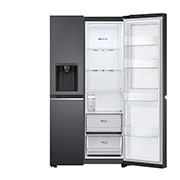 LG Lodówko-zamrażarka LG Side-by-Side | ciemny grafit mat  | Door-in-Door | ThinQ | 635L | Total No Frost | GSJV71MCTE, GSJV71MCTE