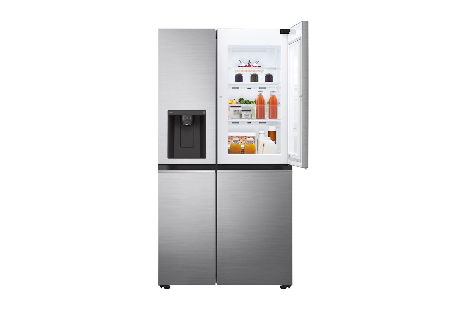 LG Lodówko-zamrażarka LG Side-by-Side ThinQ 635L GSJV71PZTF, GSJV71PZTF