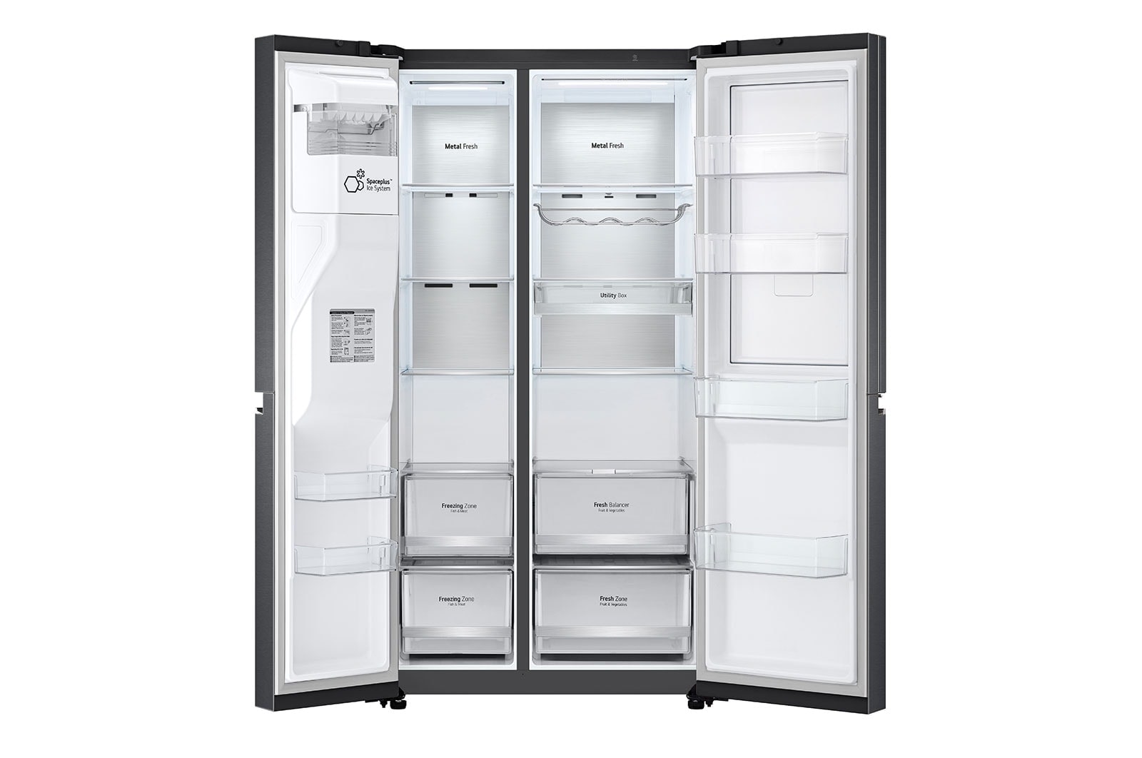 LG Lodówko-zamrażarka LG Side-by-Side Door-in-Door ThinQ 635L GSJV90MCAE, GSJV90MCAE
