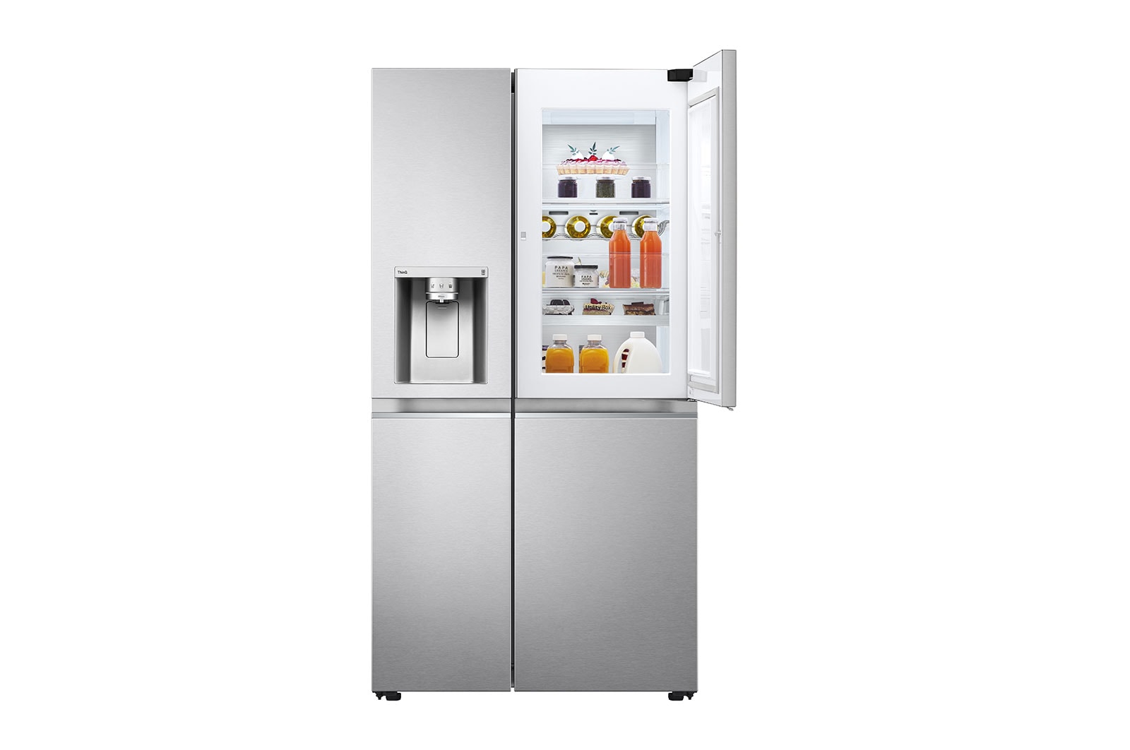 LG Lodówko-zamrażarka LG Side-by-Side Door-in-Door ThinQ 635L GSJV90PZAF, GSJV90PZAF