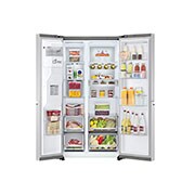 LG Lodówko-zamrażarka LG Side-by-Side Door-in-Door ThinQ 635L GSJV90PZAF, GSJV90PZAF