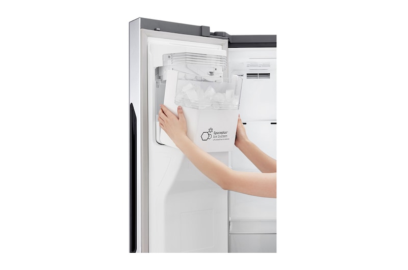 LG Lodówko-zamrażarka LG Side-by-Side InstaView Door-in-Door GSL561PZUZ, GSL561PZUZ