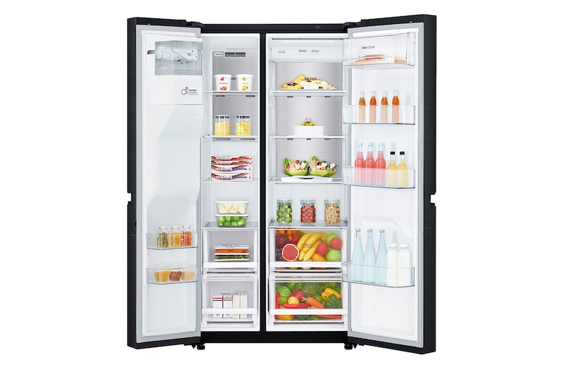 LG Lodówko-zamrażarka LG Side-by-Side ThinQ GSL760MCDV, GSL760MCDV