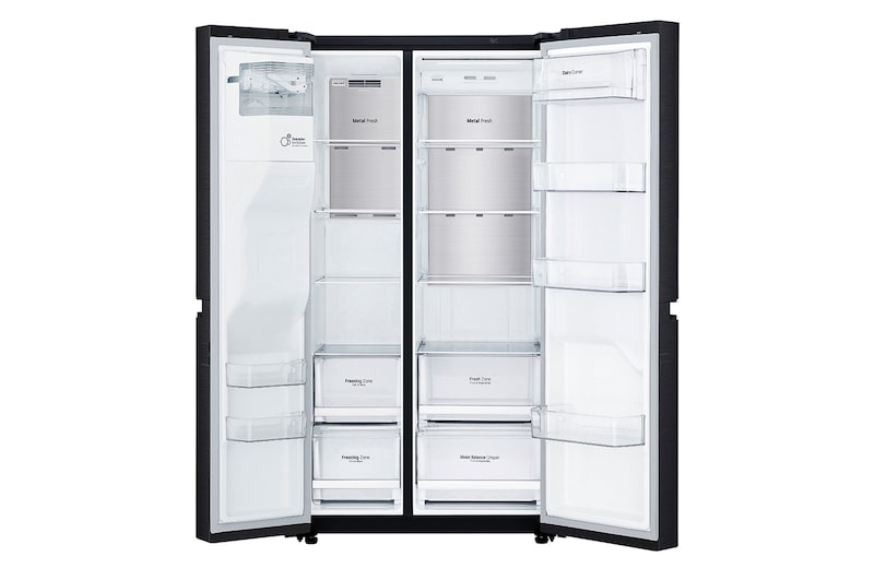 LG Lodówko-zamrażarka LG Side-by-Side ThinQ GSL760MCDV, GSL760MCDV
