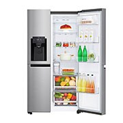 LG Lodówko-zamrażarka LG Side-by-Side ThinQ 625L GSL761PZUZ, GSL761PZUZ