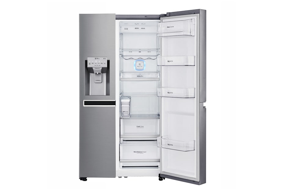 LG Lodówko-zamrażarka LG Side-by-Side InstaView Door-in-Door ThinQ GSL961PZBV, GSL961PZBV