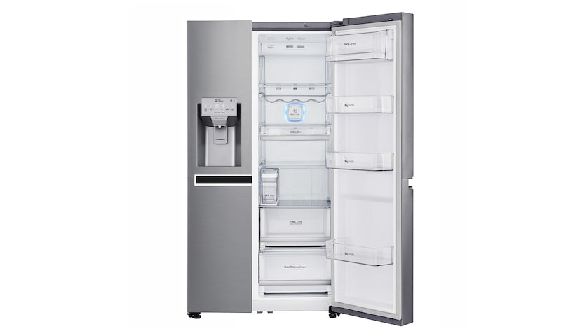 LG Lodówko-zamrażarka LG Side-by-Side InstaView Door-in-Door ThinQ GSL961PZBV, GSL961PZBV