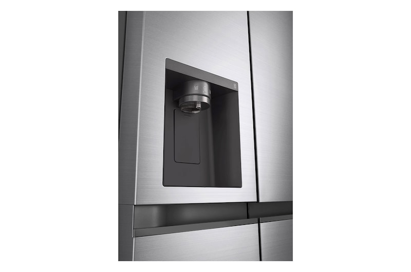 LG Lodówko-zamrażarka LG Side-by-Side | srebrna | ThinQ  | DoorCooling+ | 635L | Total No Frost | GSLV50PZXE, GSLV50PZXE