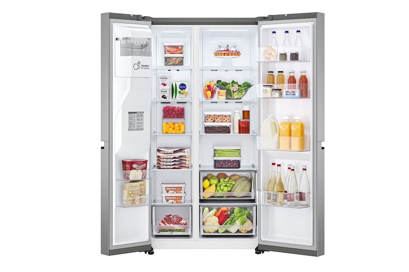 LG Lodówko-zamrażarka LG Side-by-Side ThinQ 635L GSLV50PZXM , GSLV50PZXM