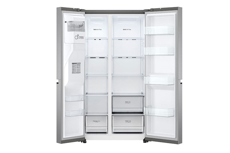 LG Lodówko-zamrażarka LG Side-by-Side ThinQ 635L GSLV50PZXM , GSLV50PZXM