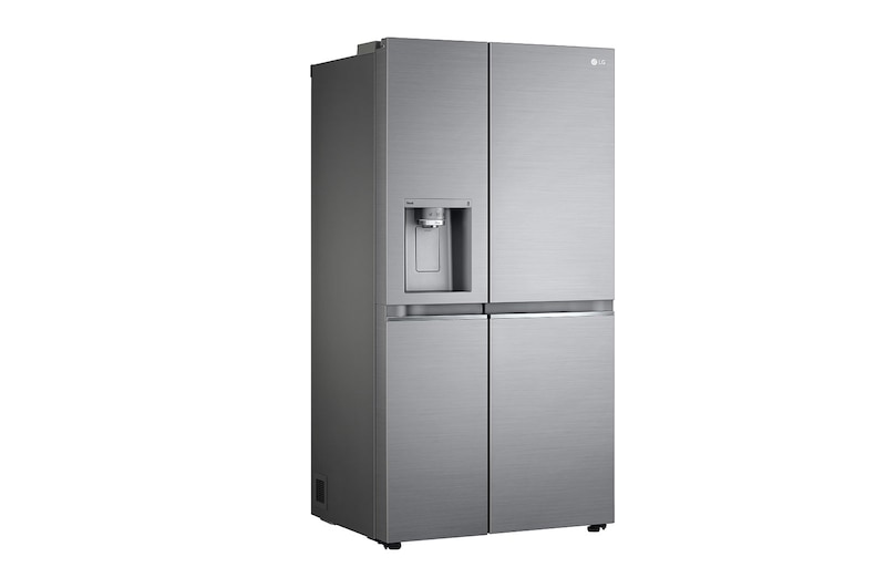 LG Lodówko-zamrażarka LG Side-by-Side | srebrna | ThinQ | 635L | DoorCooling+ | Total No Frost | GSLV90PZAD, GSLV90PZAD