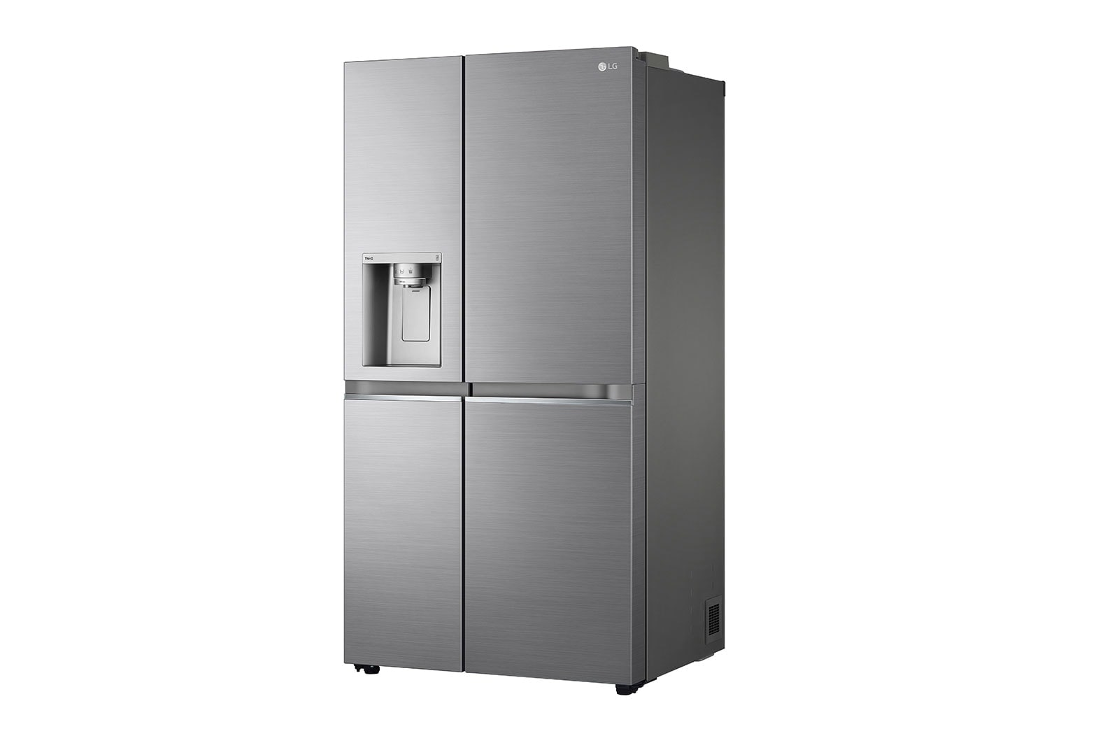 Lodówko-zamrażarka LG Side-by-Side | srebrna | ThinQ | 635L | DoorCooling+  | Total No Frost | GSLV90PZAD - GSLV90PZAD | LG PL