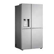 LG Lodówko-zamrażarka Side by side LG | srebrna | DoorCooling+™ | Total No Frost | ThinQ | 635L | klasa C | GSLV91MBAC, GSLV91MBAC