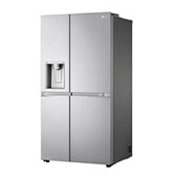LG Lodówko-zamrażarka Side by side LG | srebrna | DoorCooling+™ | Total No Frost | ThinQ | 635L | klasa C | GSLV91MBAC, GSLV91MBAC