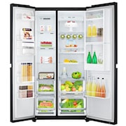 LG Lodówko-zamrażarka LG Side-by-Side Door-in-Door ThinQ GSM860BMAV, GSM860BMAV