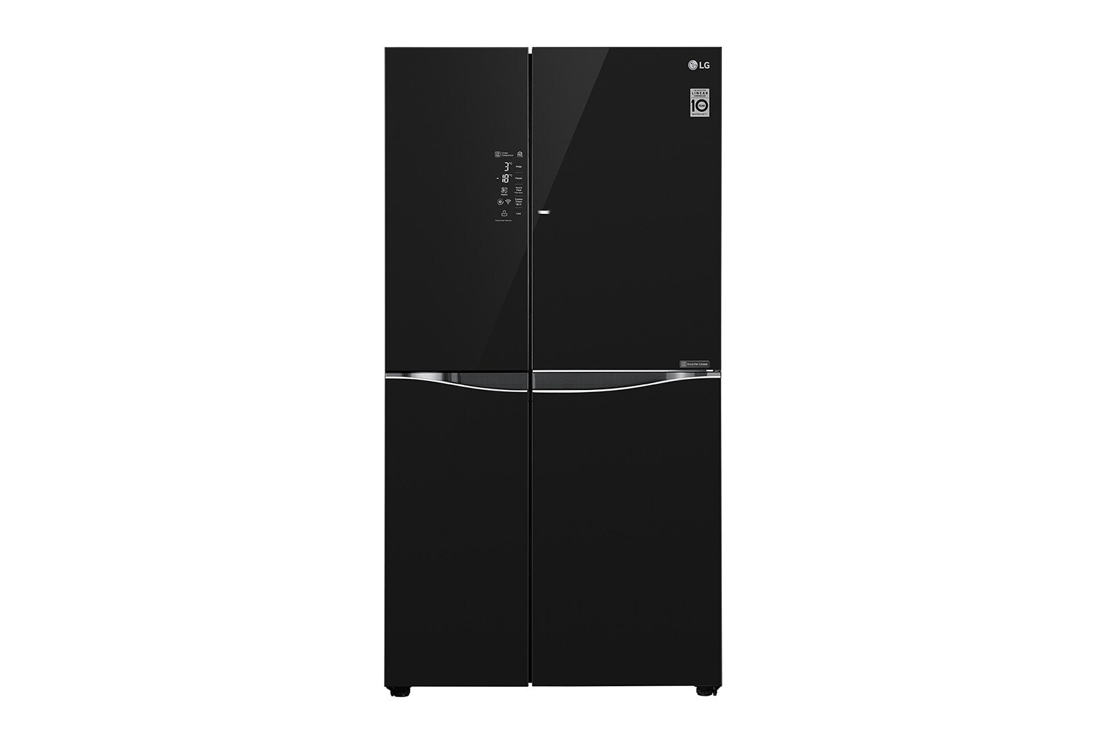 LG Lodówko-zamrażarka LG Side-by-Side Door-in-Door ThinQ GSM860BMAV, GSM860BMAV