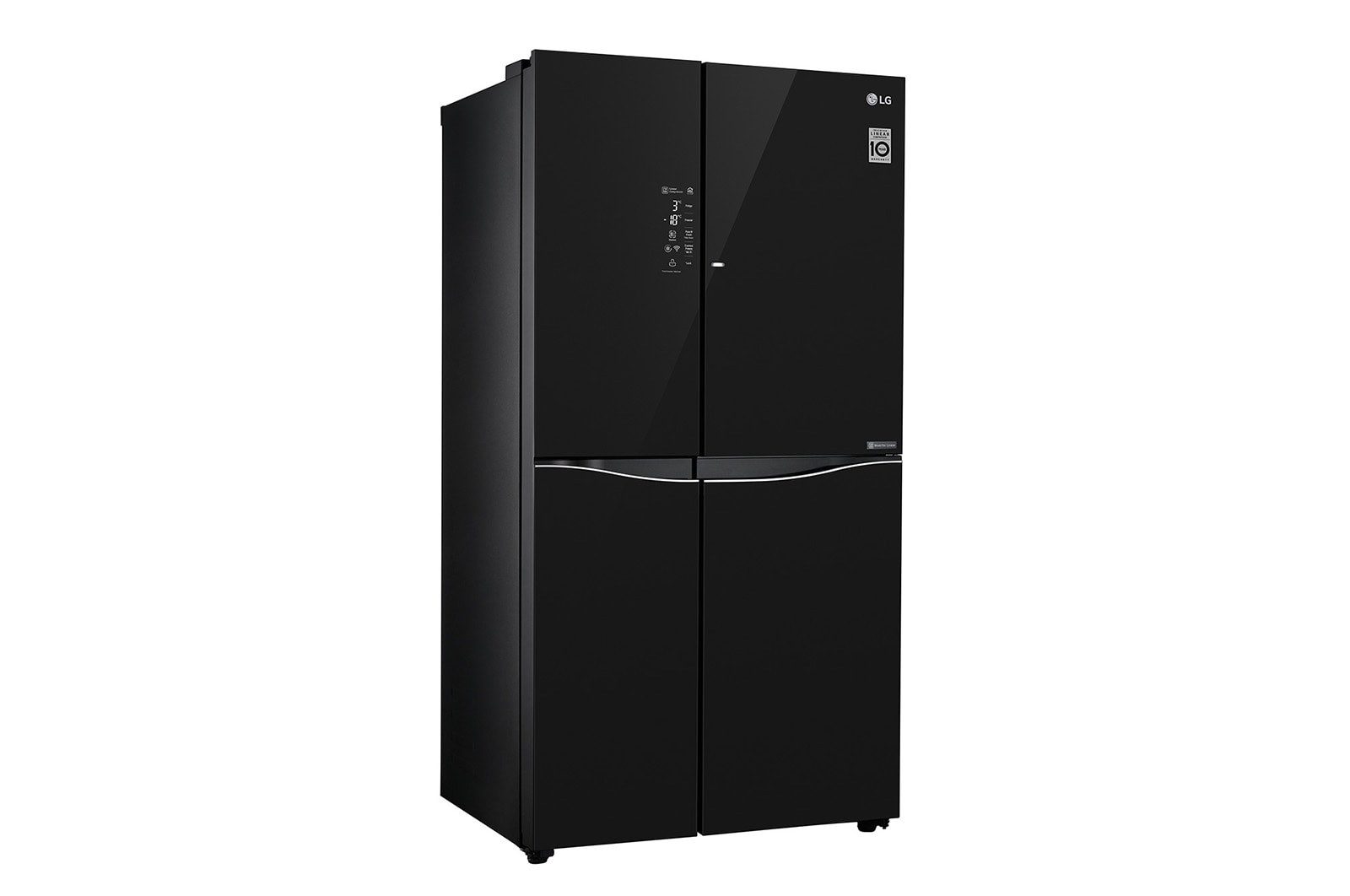 LG Lodówko-zamrażarka LG Side-by-Side Door-in-Door ThinQ GSM860BMAV, GSM860BMAV