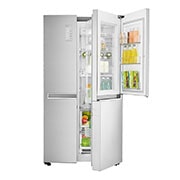 Lodówko-zamrażarka LG Side-by-Side Door-in-Door ThinQ GSM960NSBZ GSM960NSBZ - widok z przodu