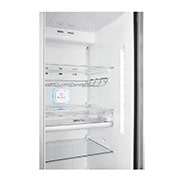 LG Lodówko-zamrażarka LG Side-by-Side Door-in-Door ThinQ GSM960NSBZ, GSM960NSBZ