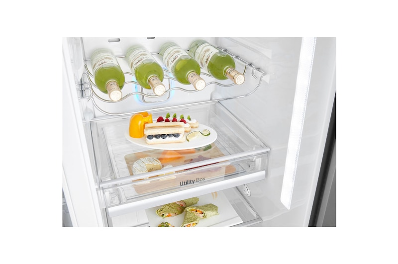 LG Lodówko-zamrażarka LG Side-by-Side Door-in-Door ThinQ GSM960NSBZ, GSM960NSBZ