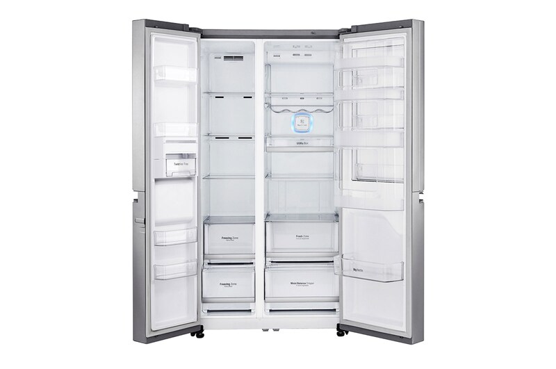 LG Lodówko-zamrażarka LG Side-by-Side Door-in-Door ThinQ GSM960NSBZ, GSM960NSBZ