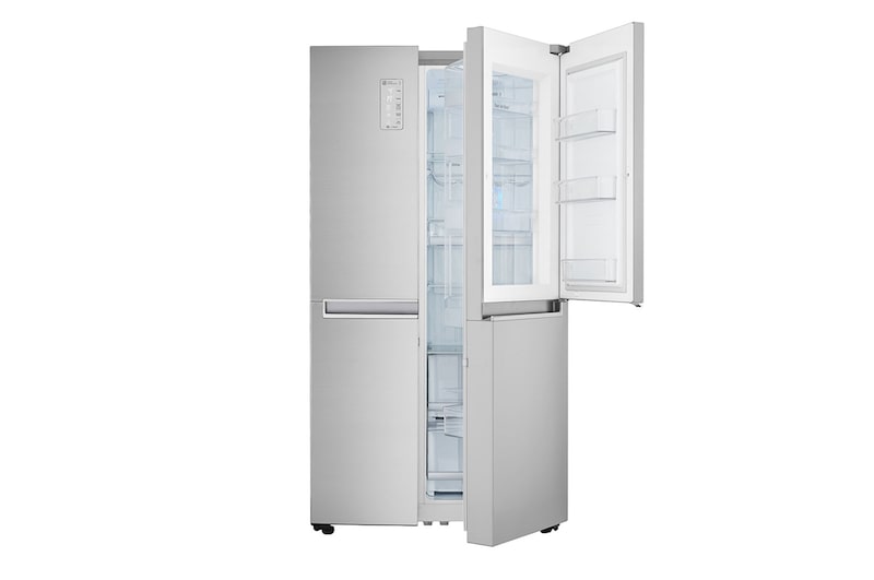 LG Lodówko-zamrażarka LG Side-by-Side Door-in-Door ThinQ GSM960NSBZ, GSM960NSBZ