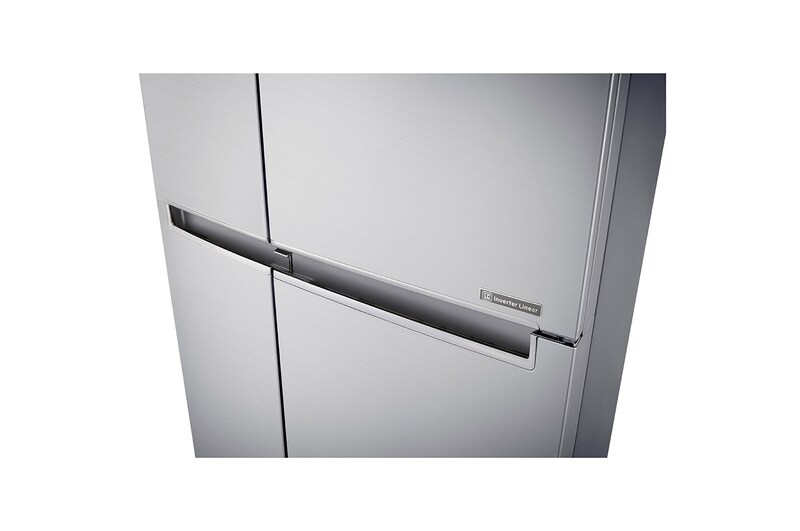 LG Lodówko-zamrażarka LG Side-by-Side Door-in-Door ThinQ GSM960NSBZ, GSM960NSBZ