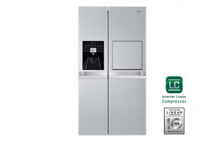 LG 175cm | 540L |Total no Frost | Kompresor liniowy | Smart Diagnosis | Bez Hydraulika | Minibar , GSP545NSYZ