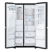 LG Lodówko-zamrażarka LG Side-by-Side InstaView Door-in-Door ThinQ GSX961MCCZ, GSX961MCCZ