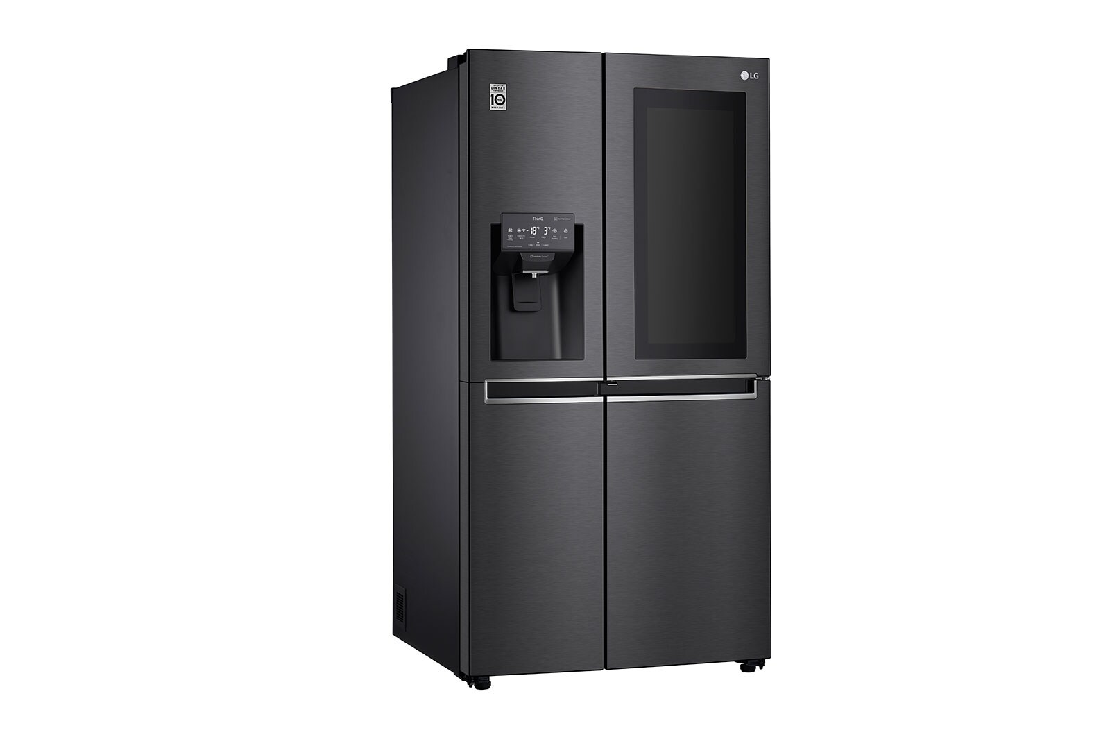 LG Lodówko-zamrażarka LG Side-by-Side InstaView Door-in-Door ThinQ GSX961MCCZ, GSX961MCCZ