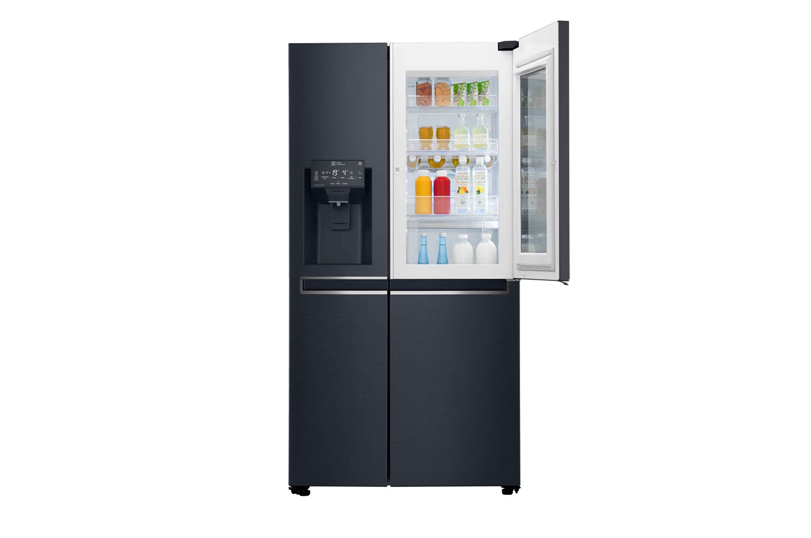 LG Lodówko-zamrażarka LG Side-by-Side InstaView Door-in-Door ThinQ GSX961MTAZ, GSX961MTAZ