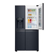 LG Lodówko-zamrażarka LG Side-by-Side InstaView Door-in-Door ThinQ GSX961MTAZ, GSX961MTAZ